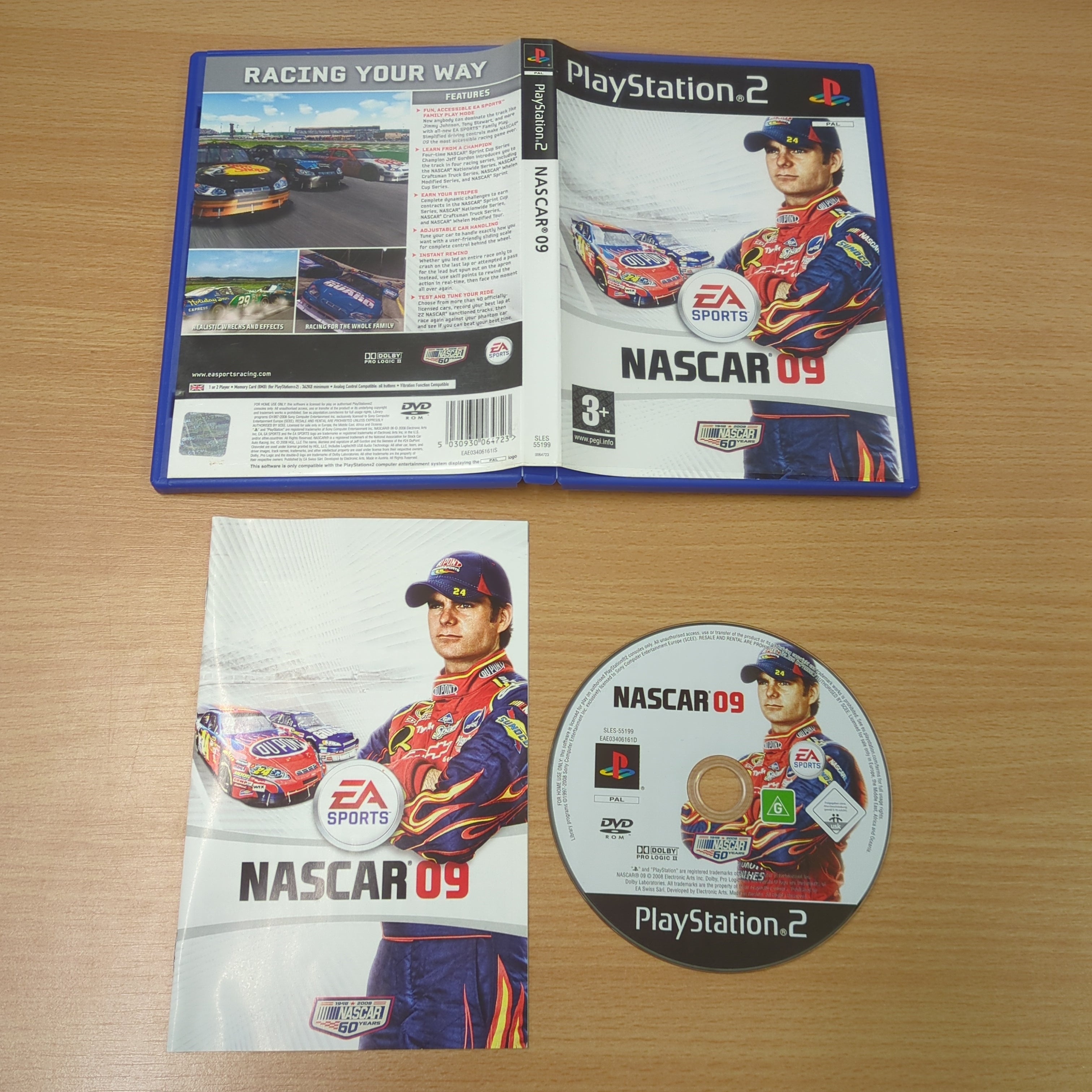 NASCAR 09 Sony PS2 game NASCAR 09 Sony PS2 game